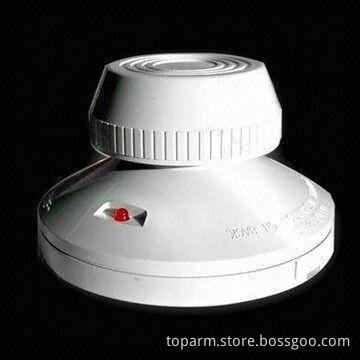 Smoke Detector, Made of ABS with <15mAh Alarm Current